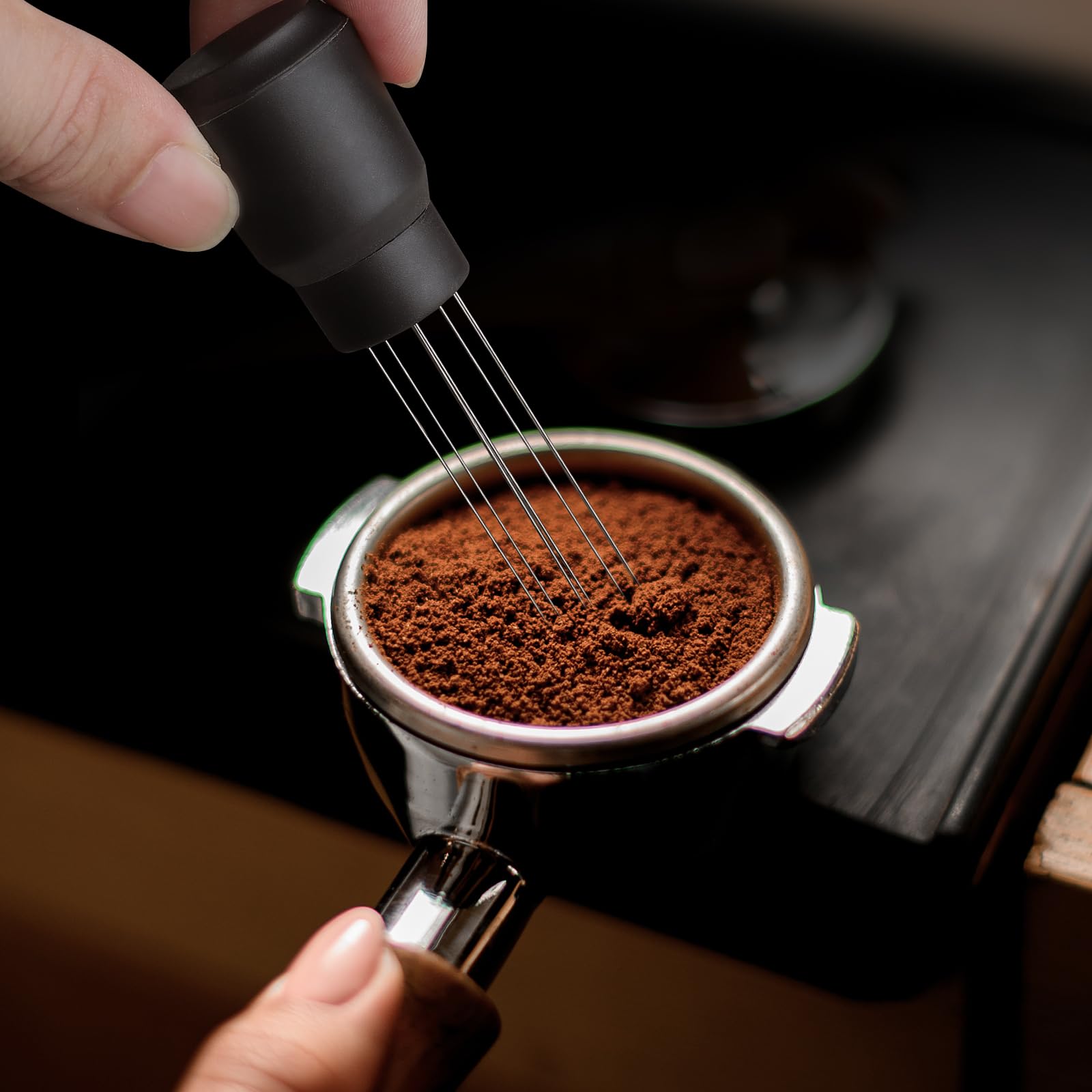 Brikinte WDT tool gift-pack packaging for home baristas