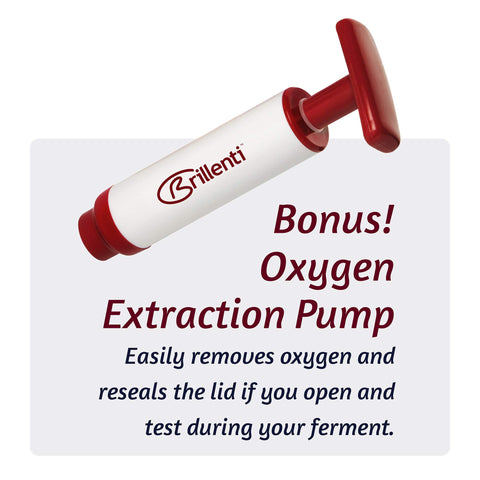 Brillenti date reminder helps track fermentation progress
