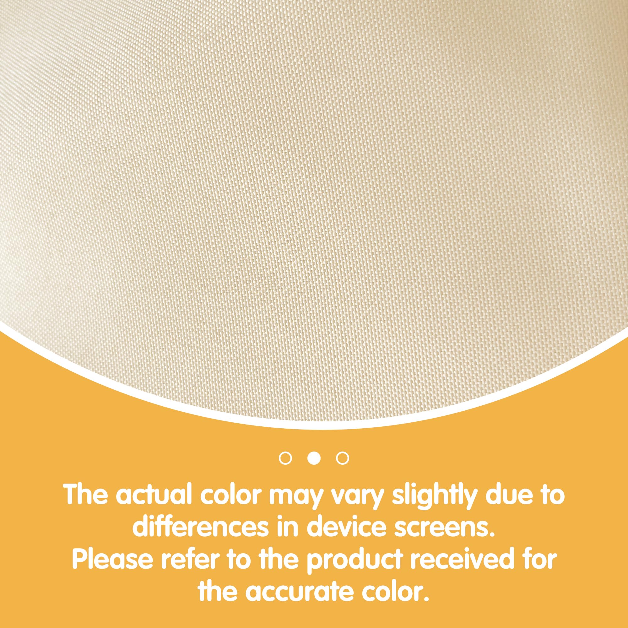 BRILLMAX beige tablecloth close-up of wrinkle-resistant finish