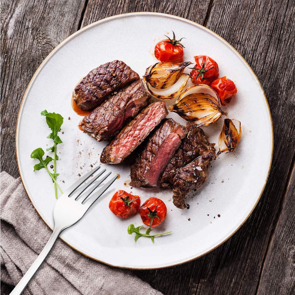 BRIOUT classic silverware design complements kitchen, restaurant, or hotel tableware.
