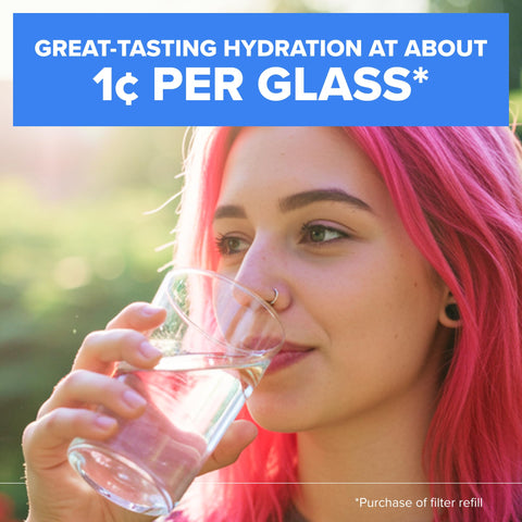 Close-up of lid and spout for smooth pouring