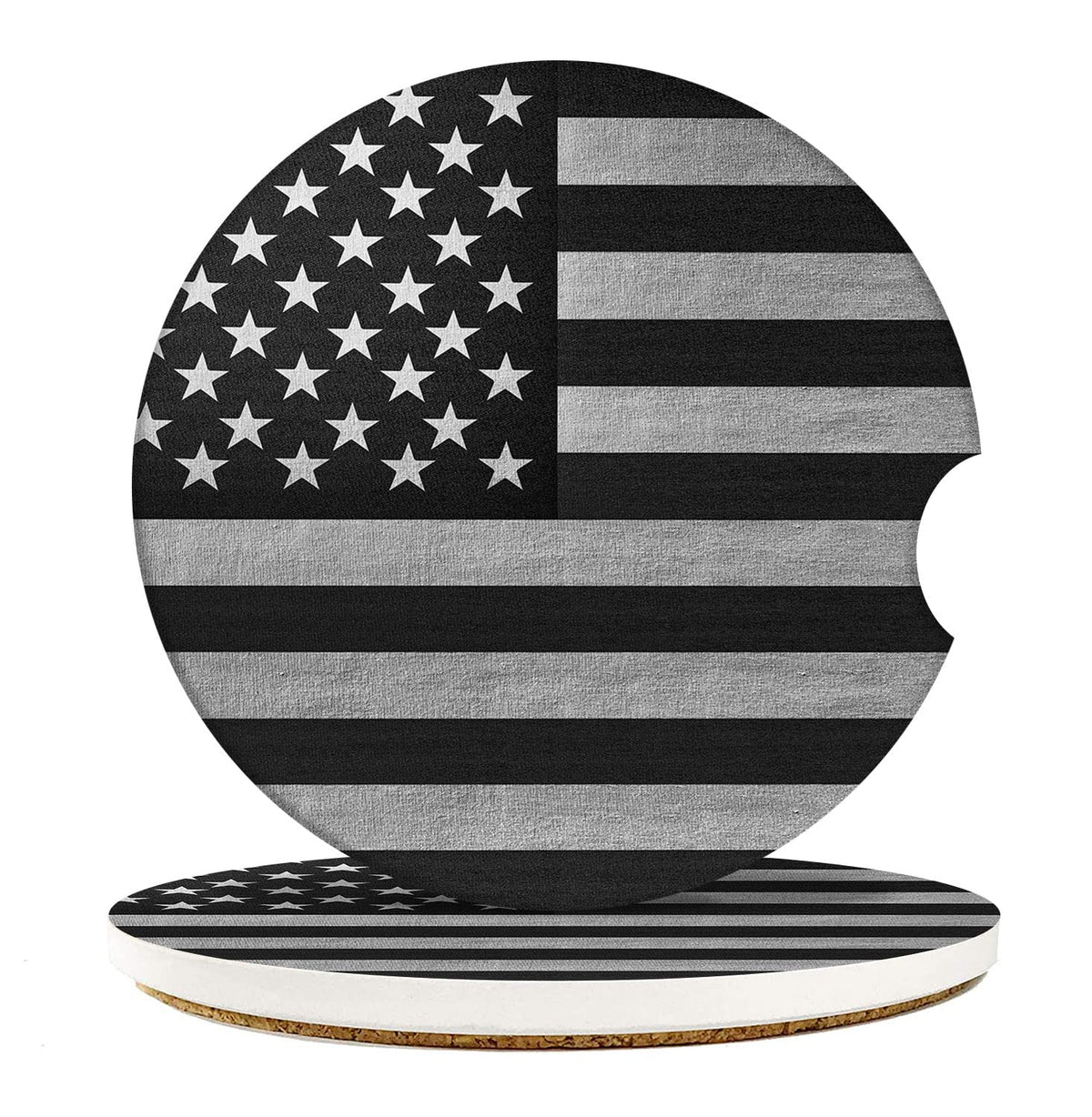 Britimes car coaster ceramic stone absorbs moisture, keeping cup holders dry and clean.