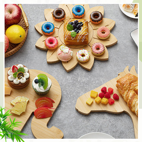 Briwooody serving board perfect for cheese and charcuterie spreads.