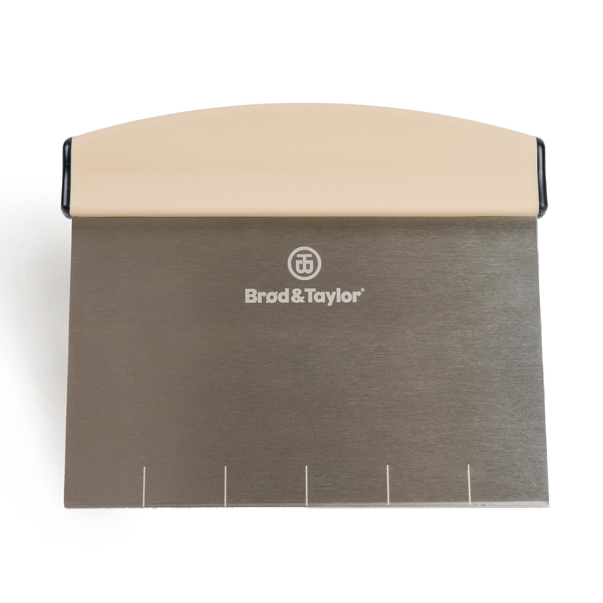 Brod & Taylor bench knife with 1-inch markings for precise dough portioning