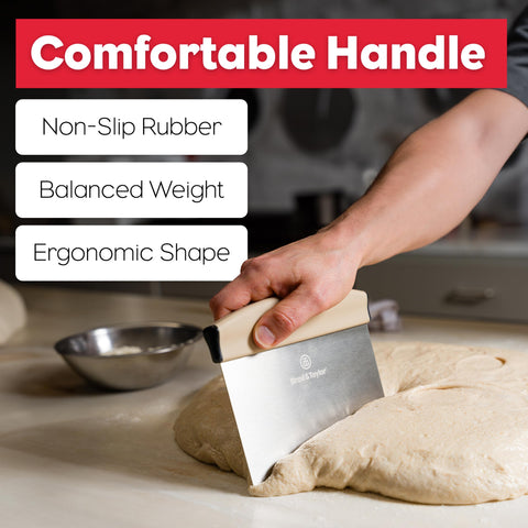 Brod & Taylor bench knife uses a durable stainless steel blade integrated into the handle