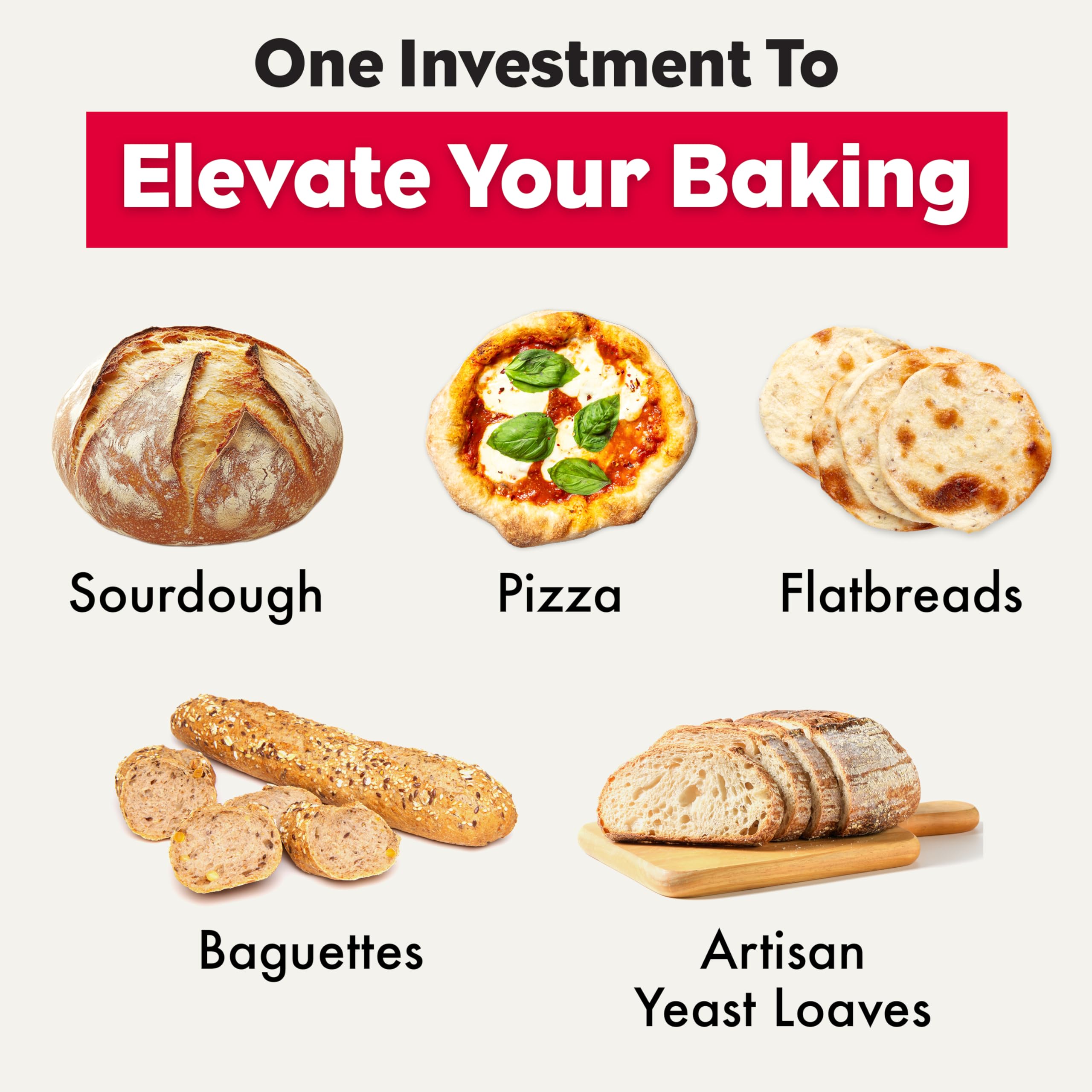 Brod and Taylor Bread Steel Original versatile tool for sourdough, pizza, and flatbreads.