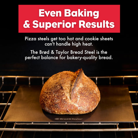 Brod and Taylor Bread Steel Original lightweight design enables easy handling.
