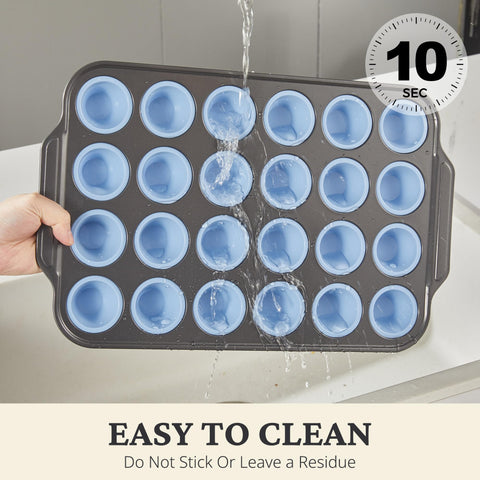 Bronypro beginner-friendly pan without needing a separate baking sheet.