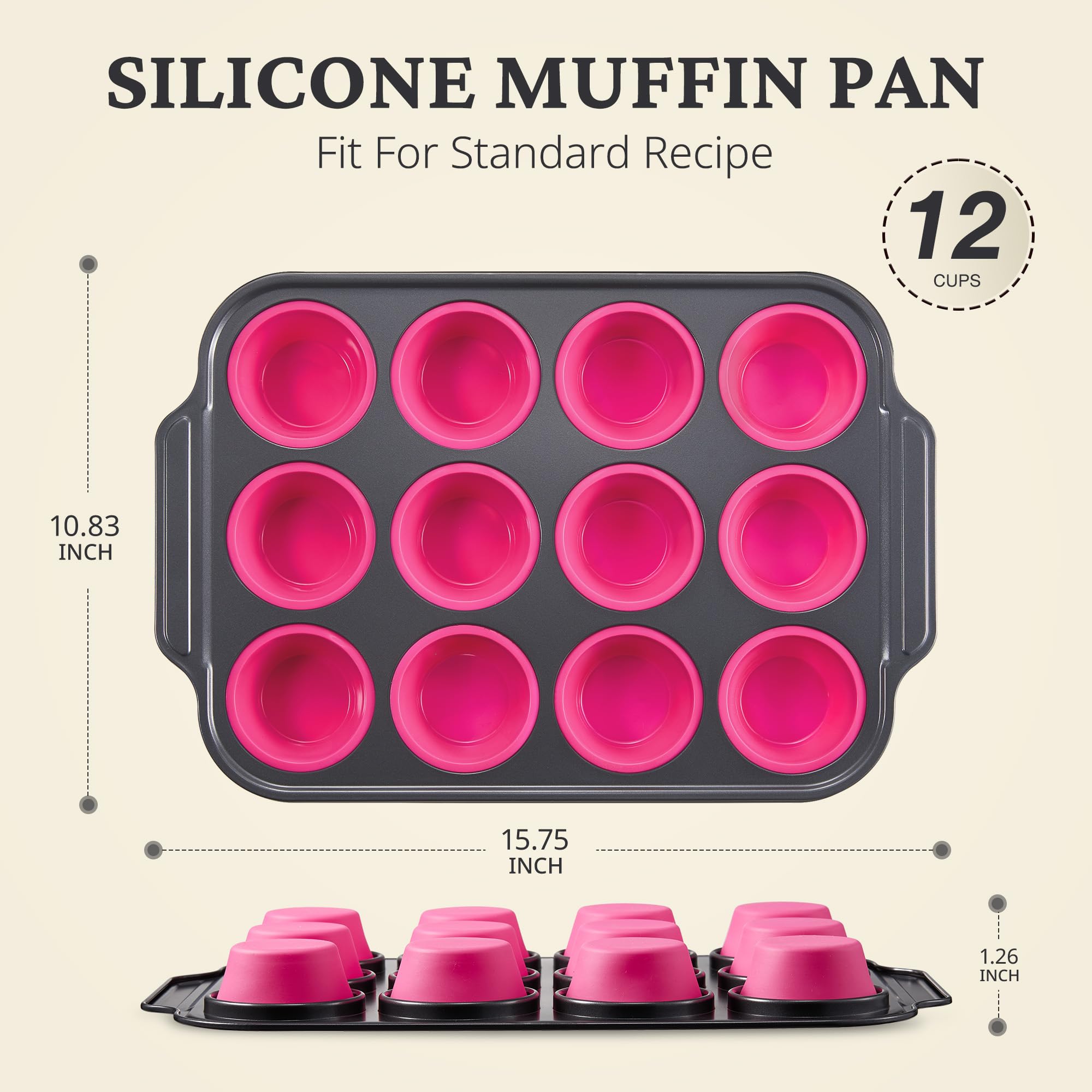 BronyPro food-grade silicone molds for safe baking.