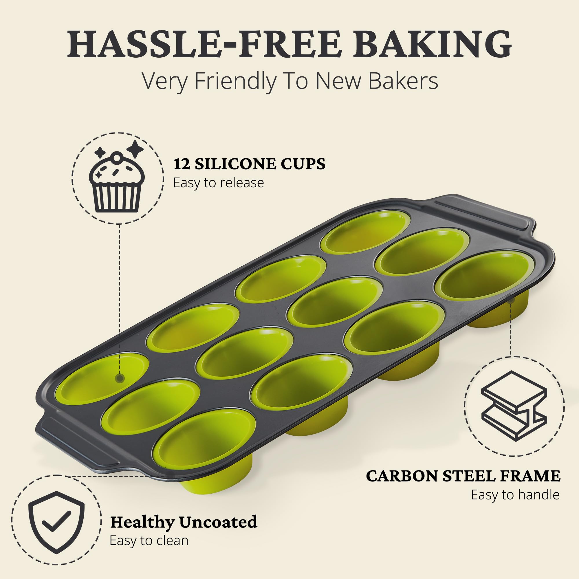 BRONYPRO gift-ready bakeware packaging makes a thoughtful present.