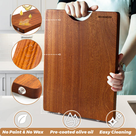 Brosisincorp heavy duty kitchen board with flat surface for clean cuts