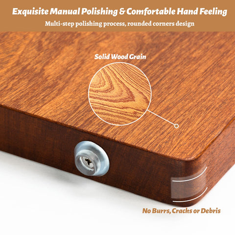 Brosisincorp Real Solid Sapele Cutting Board care and cleaning guidance