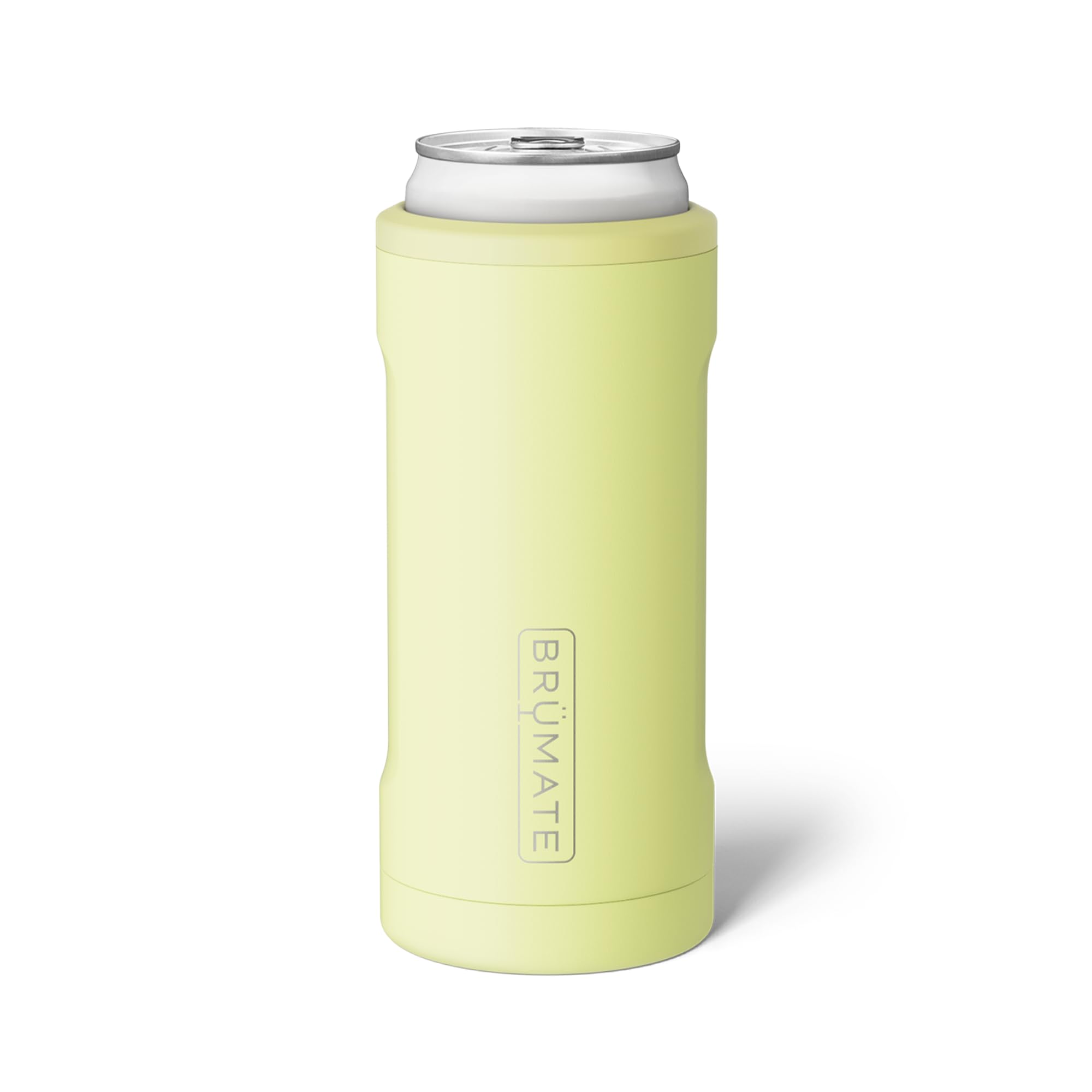 BrüMate Hopsulator Slim keeps 12oz slim cans icy for consistent coldness.