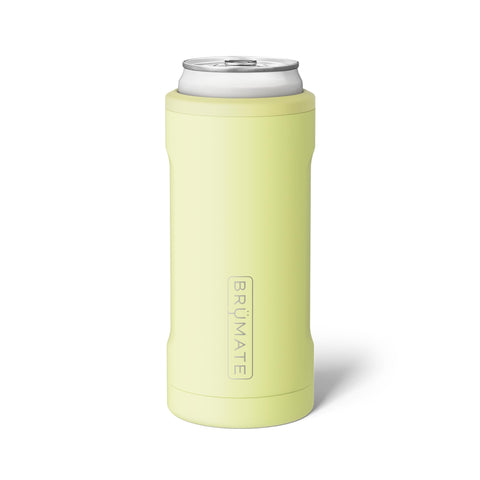 BrüMate Hopsulator Slim keeps 12oz slim cans icy for consistent coldness.