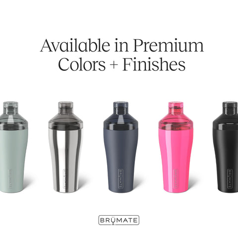 BrüMate Cocktail Shaker OctaLock lid with eight sipping positions for easy, secure use.