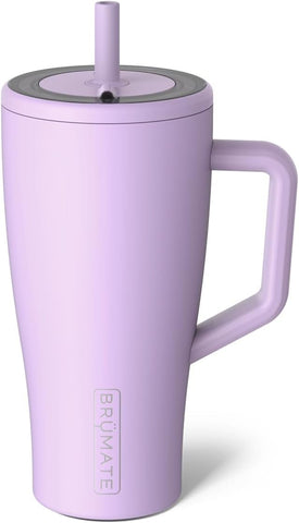 BrüMate Era 30oz Lavender leakproof tumbler for on-the-go hydration.