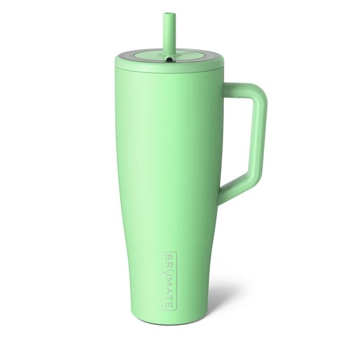 BrüMate Era 40 oz tumbler with handle, ideal for travel and hydration on the go.