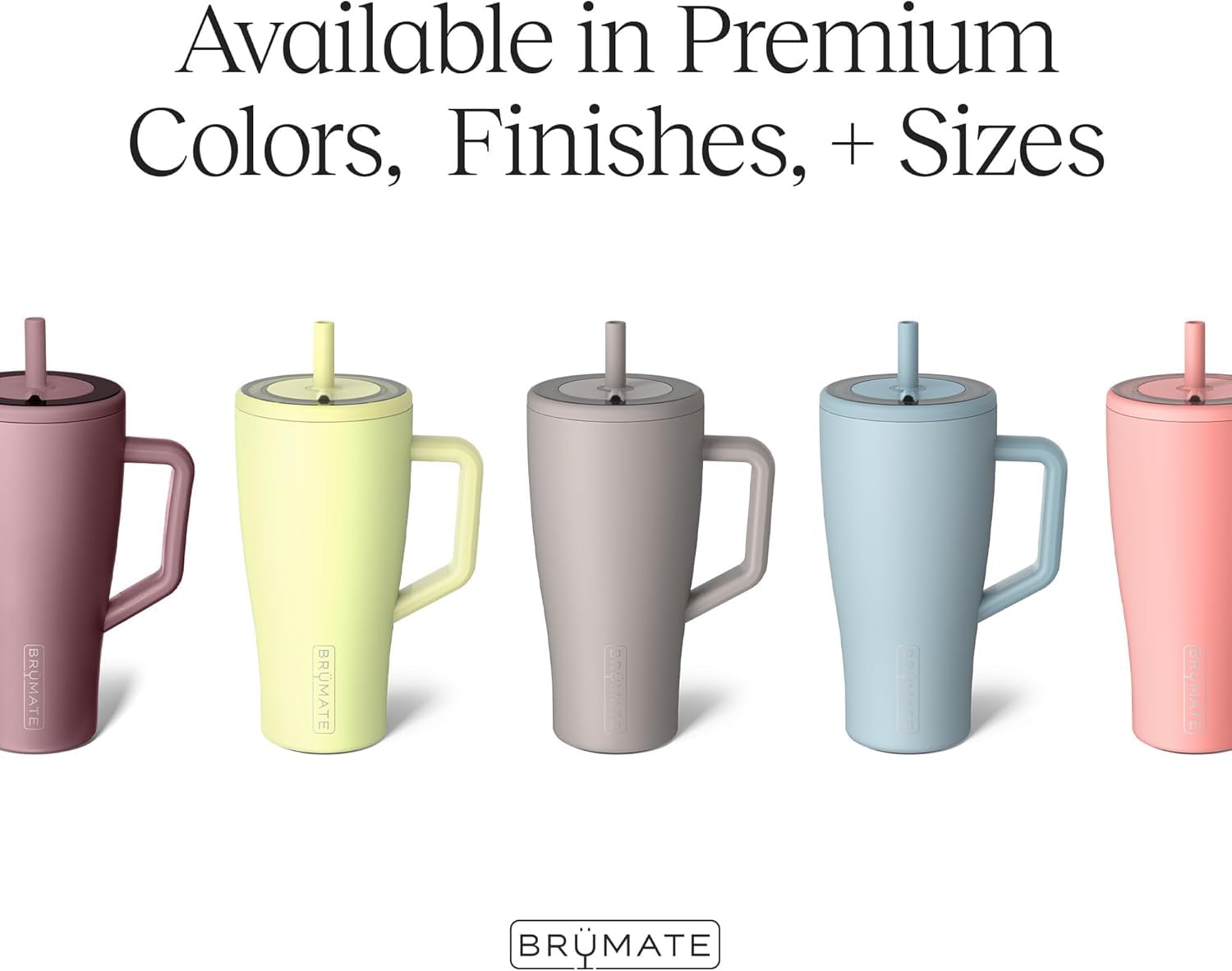 BrüMate Era 40oz tumbler BevGuard insulation keeps drinks cold for 24+ hours.