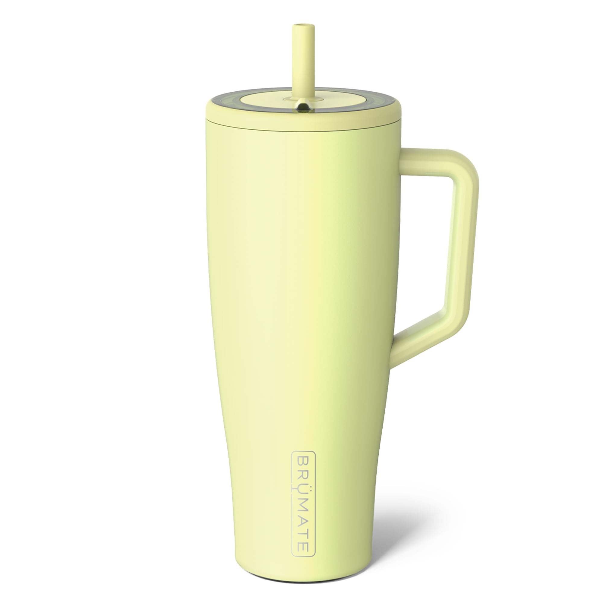 BrüMate Era 40oz tumbler with handle for on-the-go hydration and leakproof use.