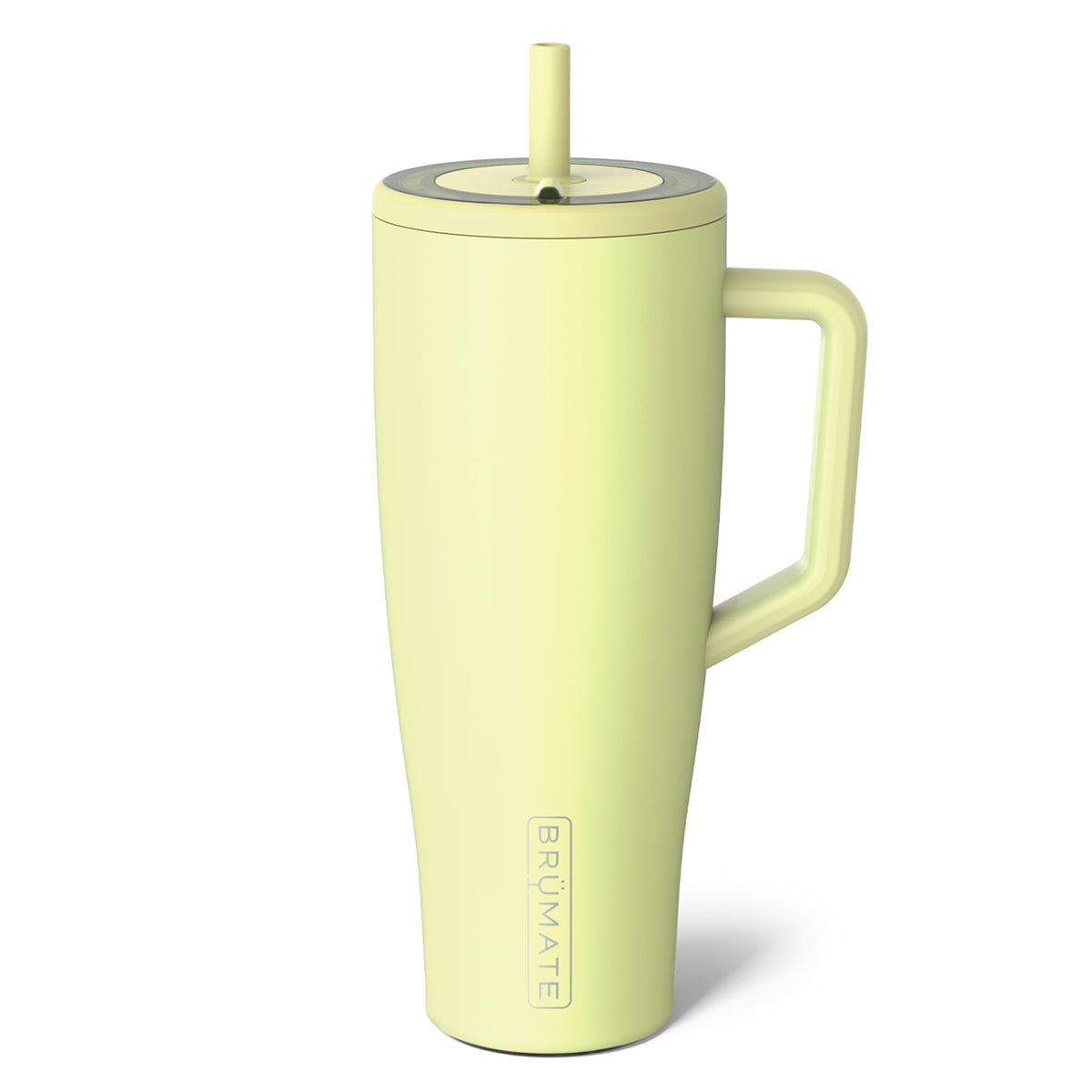 BrüMate Era 40oz tumbler with handle for on-the-go hydration and leakproof use.