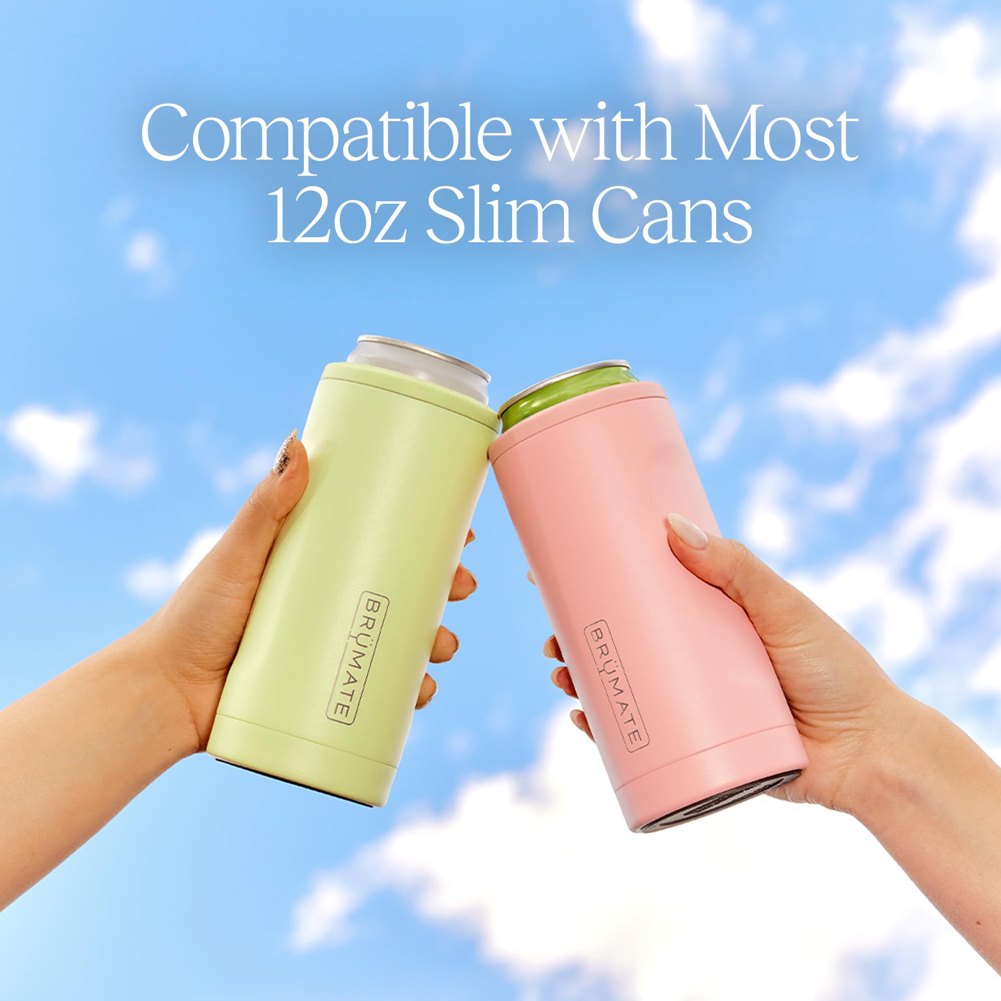 BrüMate Hopsulator Slim dishwasher-safe finish simplifies cleanup after parties.