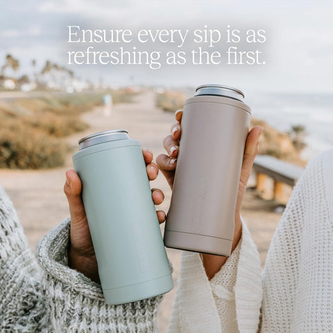 BrüMate Hopsulator Slim finishes are top-rack dishwasher safe for easy cleanup.