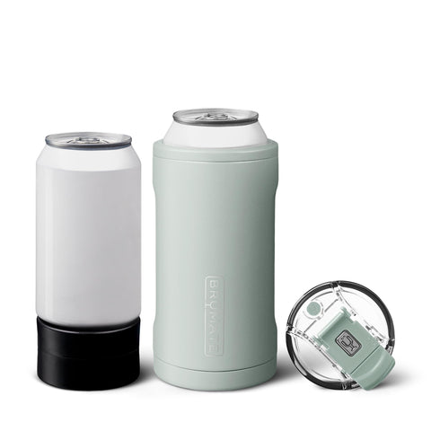 BrüMate Hopsulator Trio with 12oz freezer adapter keeps drink icy longer.