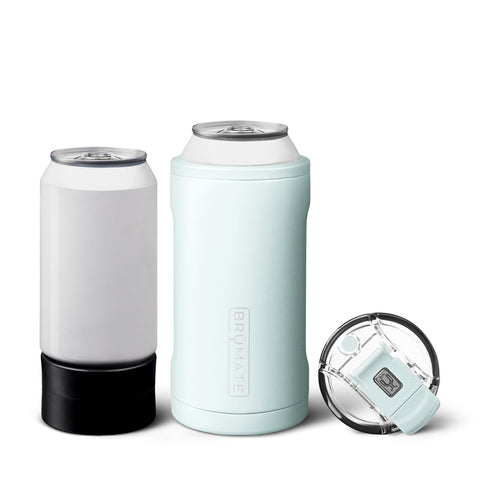 BrüMate Hopsulator Trio with 12oz adapter keeps cans ice cold on the go