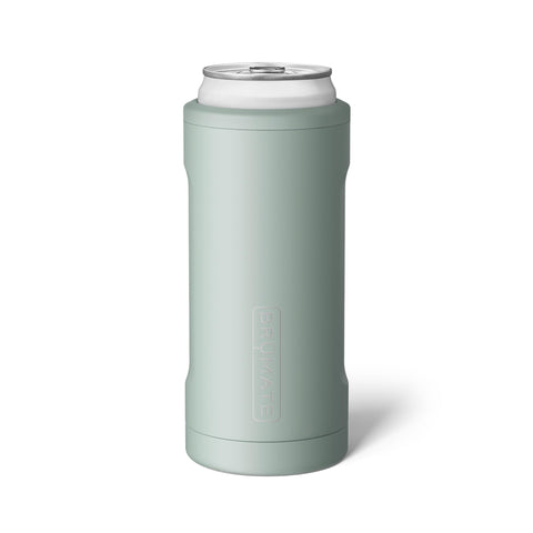 BrüMate Hopsulator Slim securing a 12oz slim can for icy cold sipping