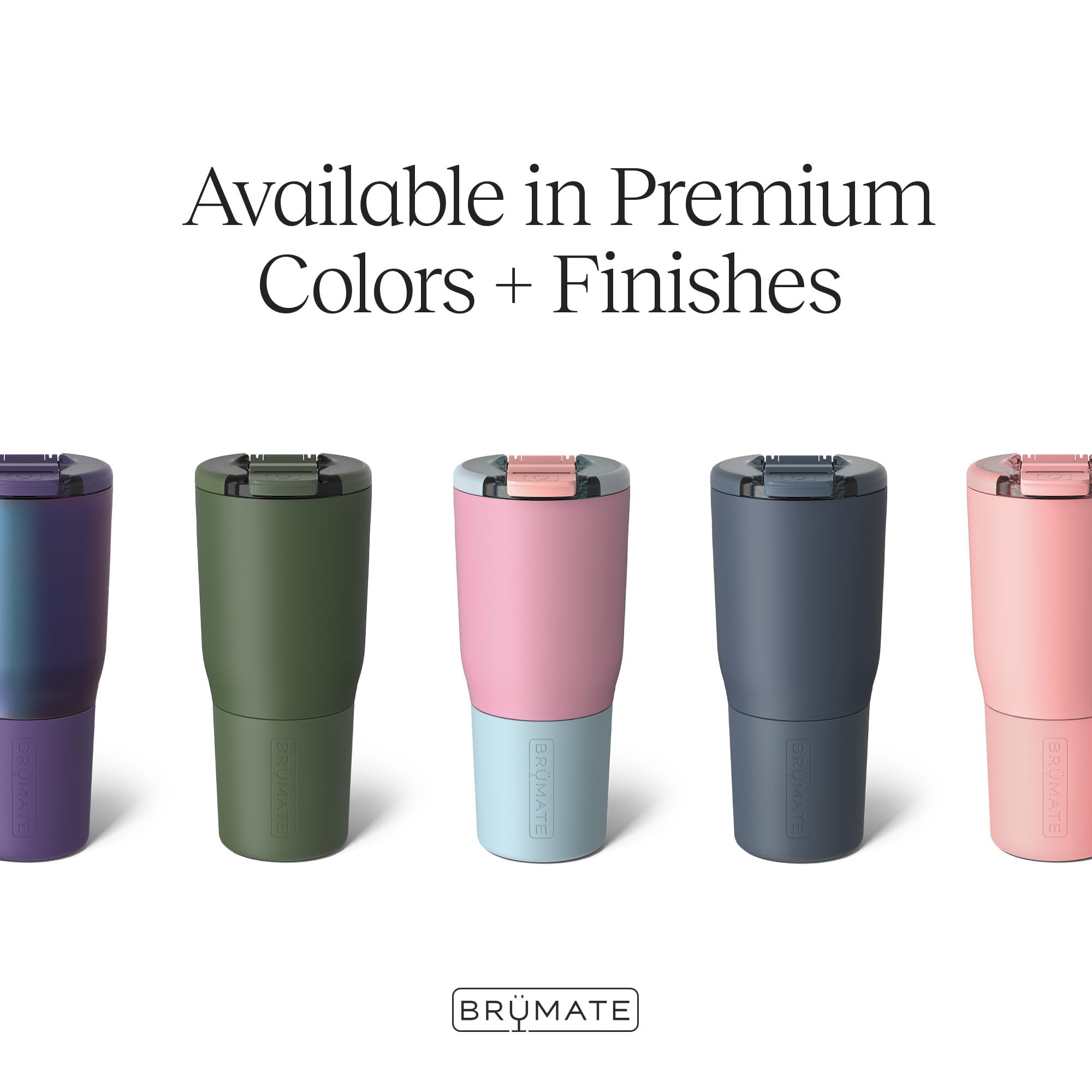BrüMate Nav BevLock locking lid keeps drinks secure on the go