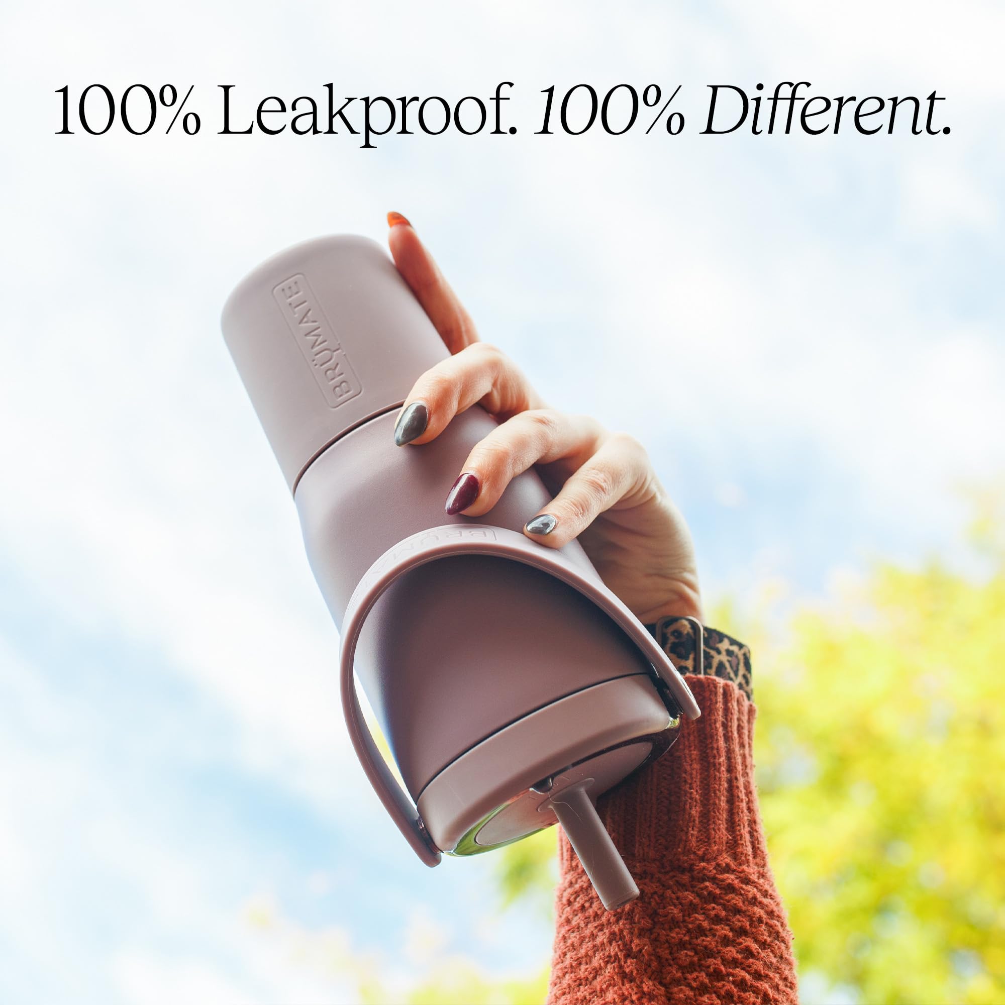 BevGuard insulation keeps ice cold for 24+ hours on the go.