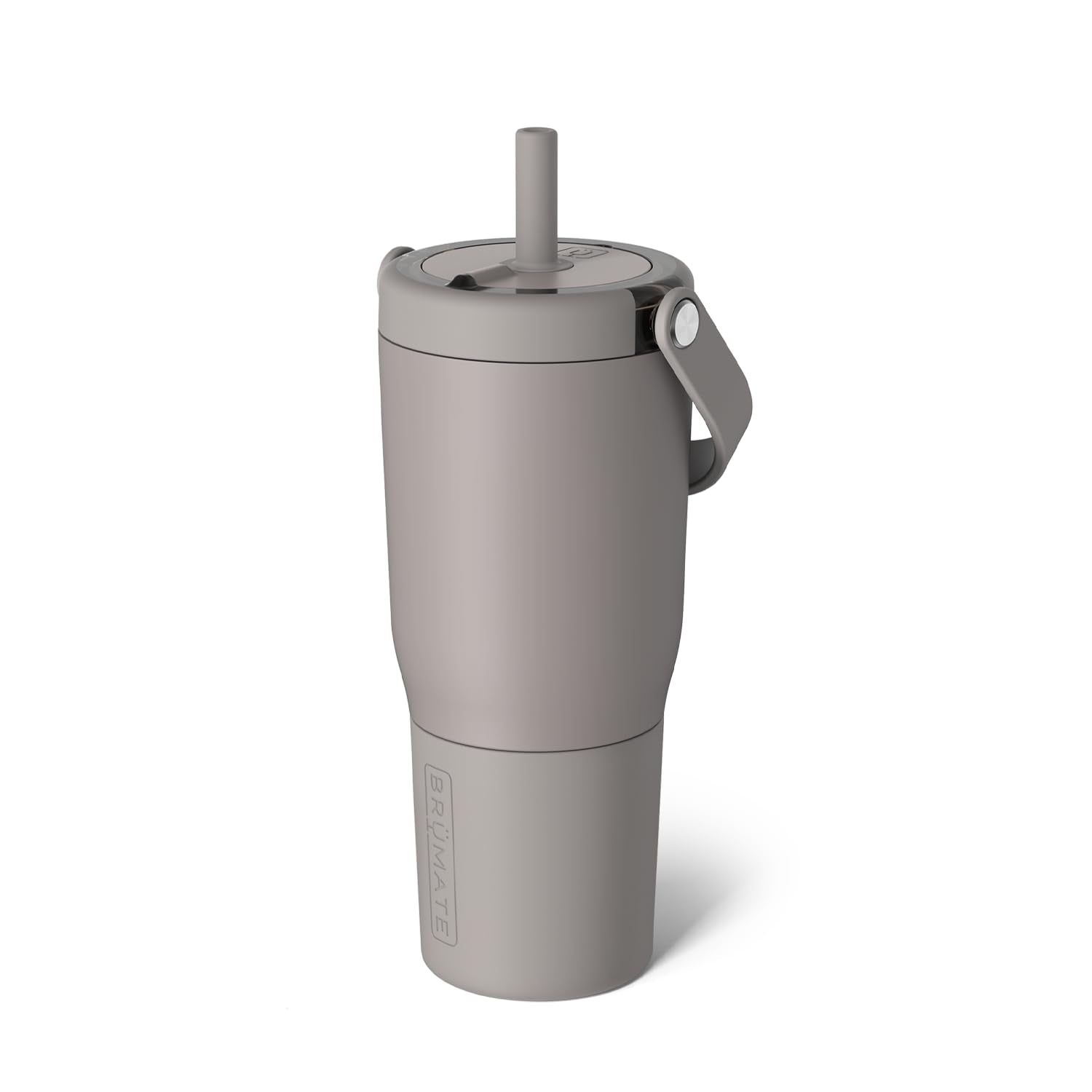 BrüMate Resa 25oz leakproof travel tumbler with handle for mess-free on-the-go sipping.