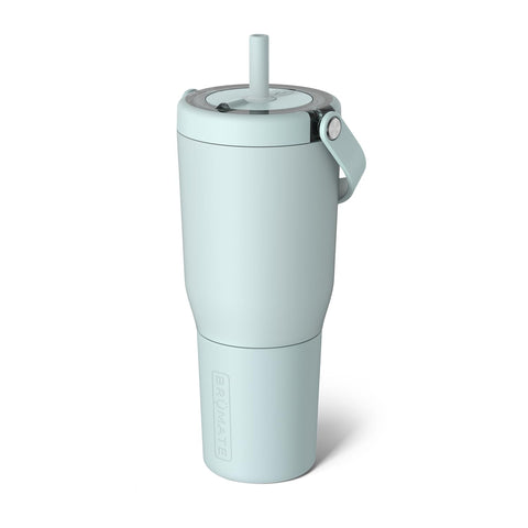BrüMate Resa 35oz leakproof tumbler in Blue Agave for on-the-go hydration.