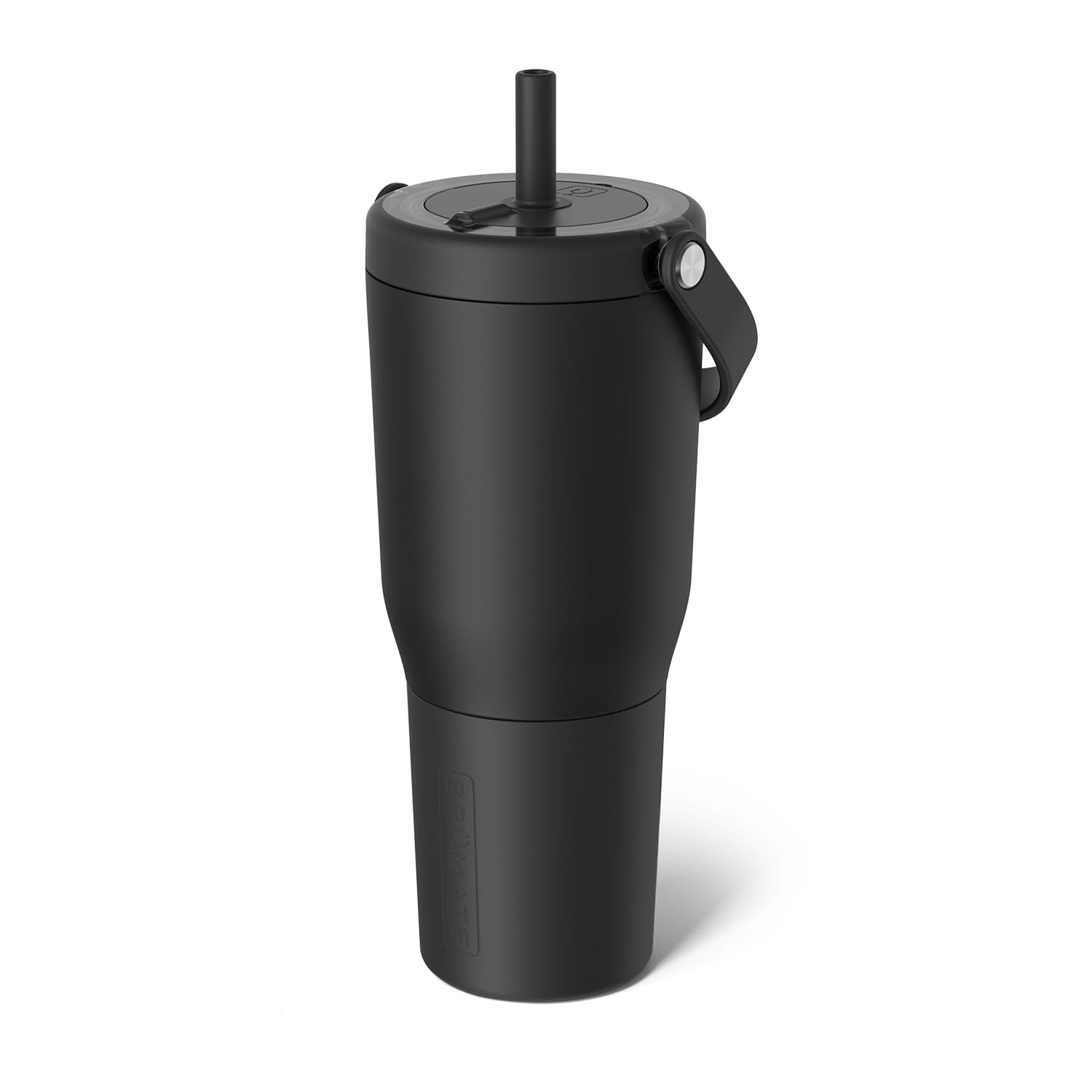 BrüMate Resa 35oz with handle and straw for spill-free on-the-go hydration.