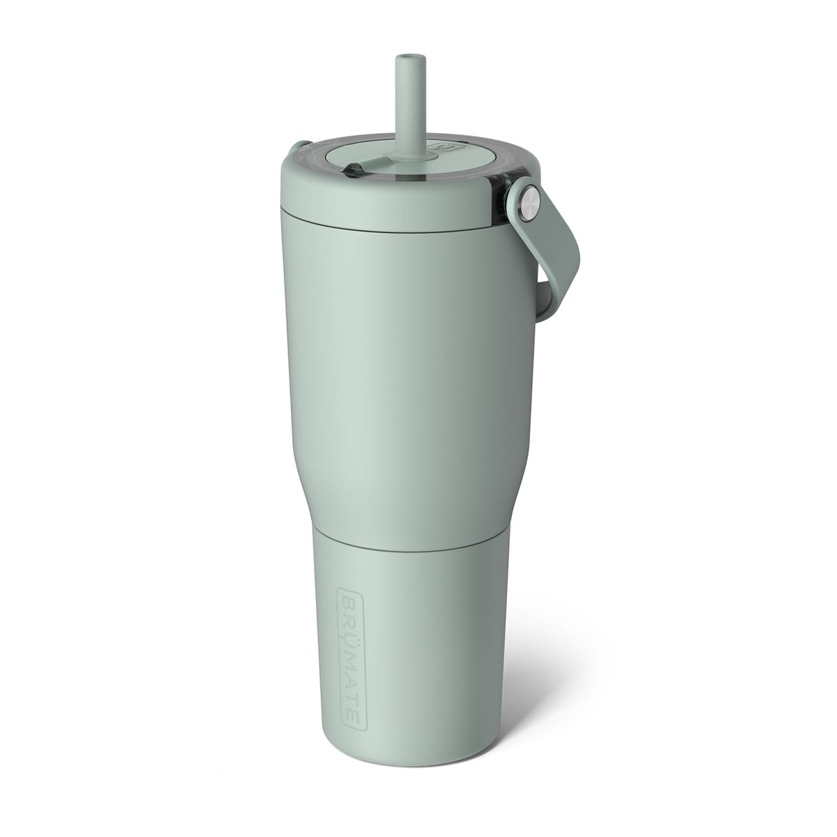 BrüMate Resa 35oz leakproof tumbler with handle for mess-free travel.