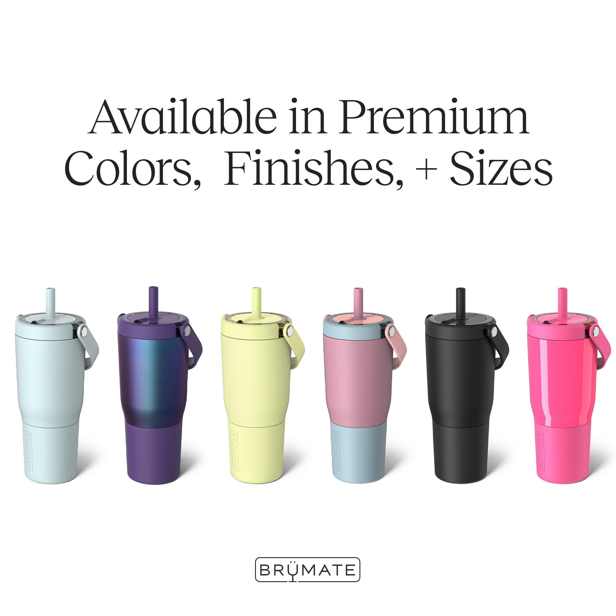 BrüMate Resa silicone sleeve adds durability and a secure grip.