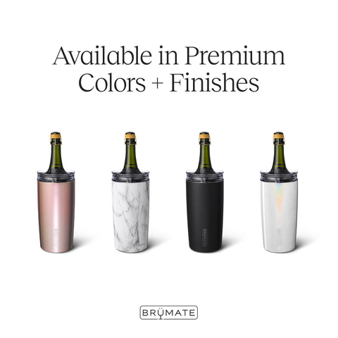 Brumate Togosa pitcher with built-in strainer for dilution-free serving.