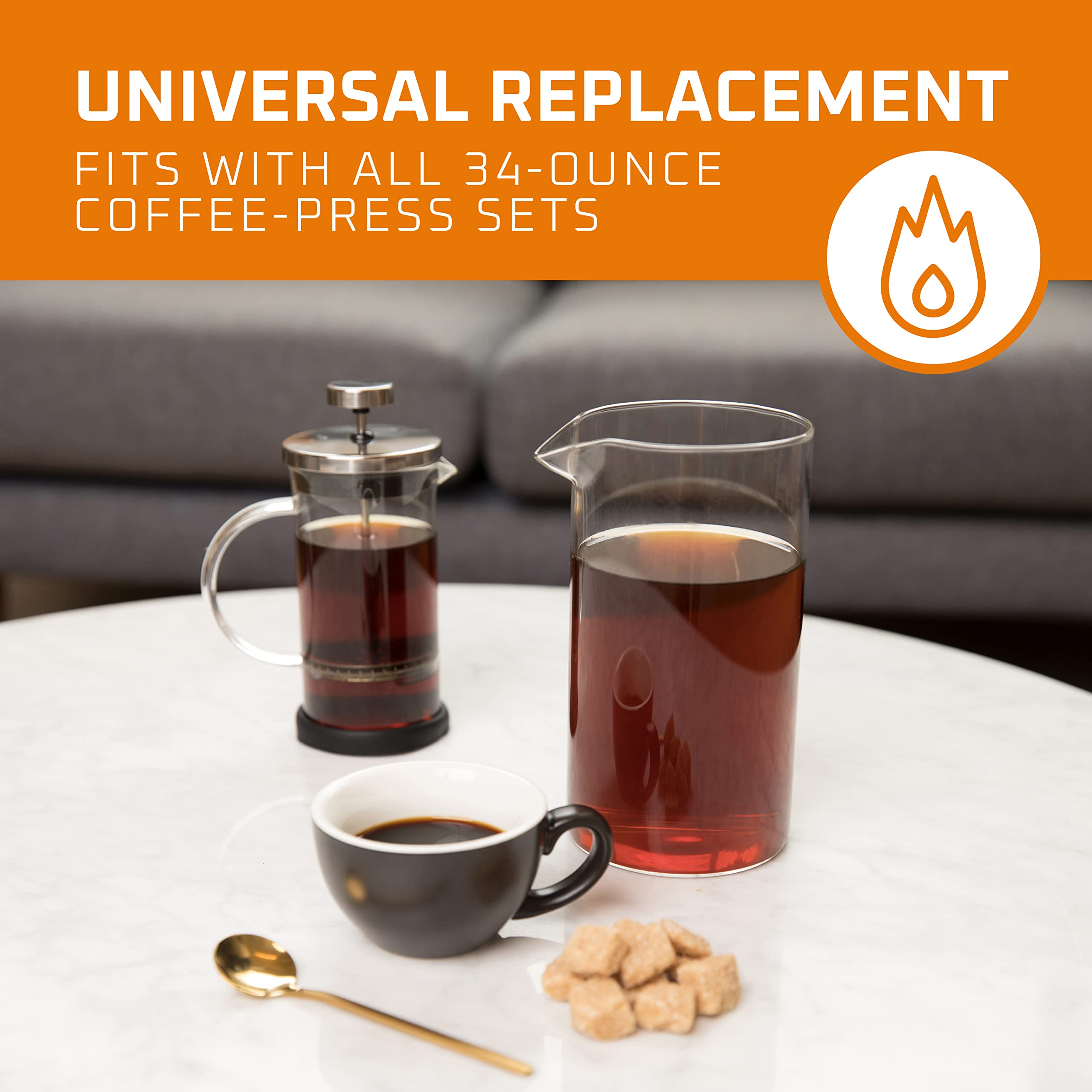 Bruntmor easy clean carafe for convenient maintenance