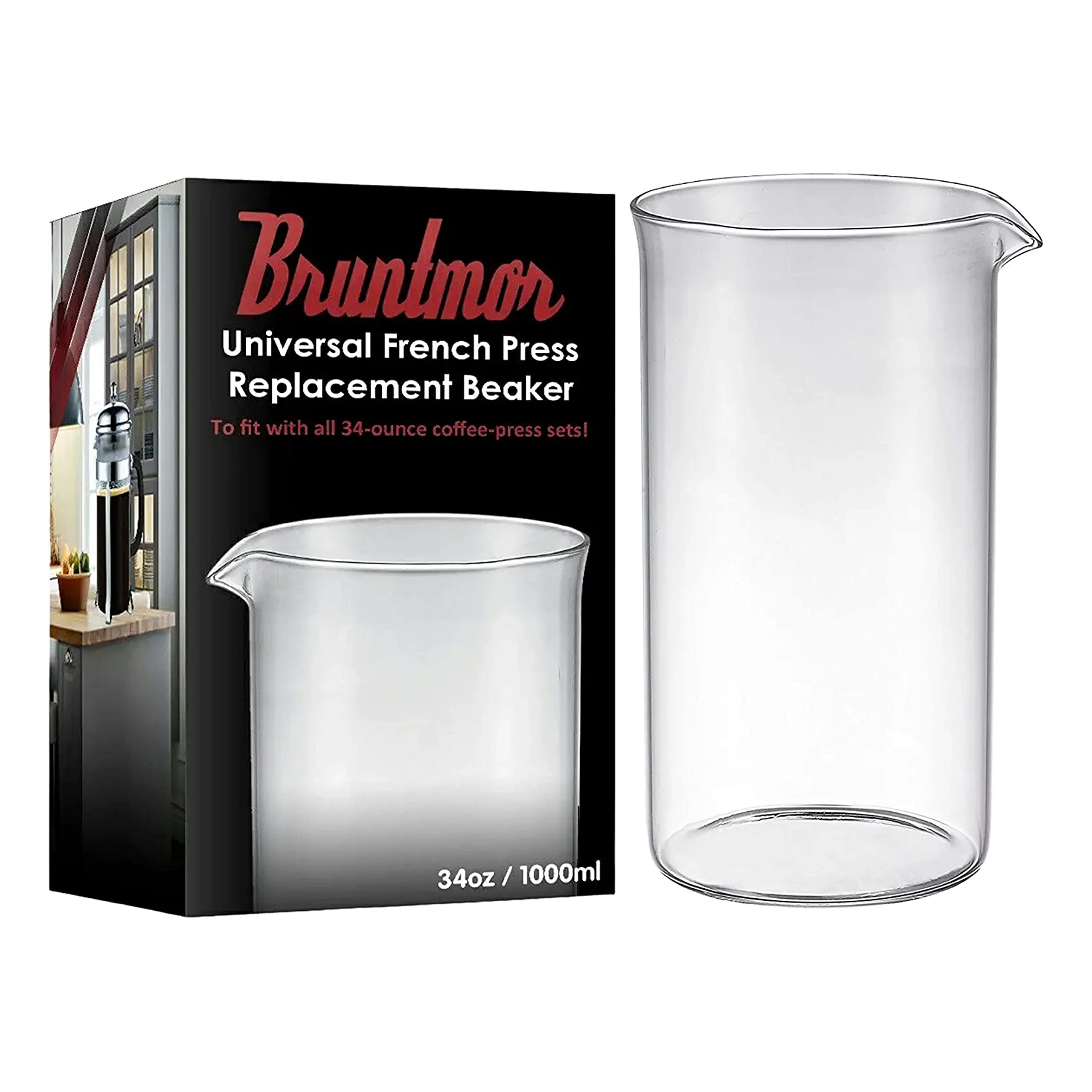 Bruntmor high temperature borosilicate carafe up to 1200F
