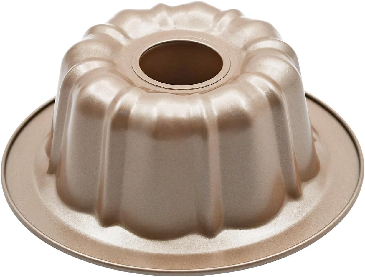 BSDLZCH Bundt pan easy cleanup after baking for mess-free kitchens.