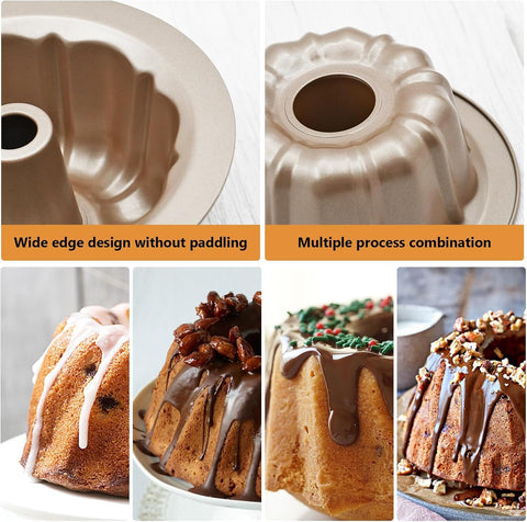 BSDLZCH Bundt pan oven and microwave safe for flexible baking sessions.