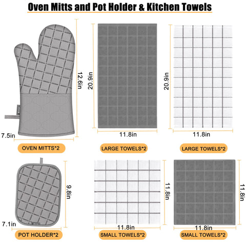 BSKSSK non-slip silicone surface provides a secure grip on pots and pans.