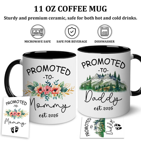 BSQUIELE Daddy mug 11oz ideal for coffee during late-night feeds.