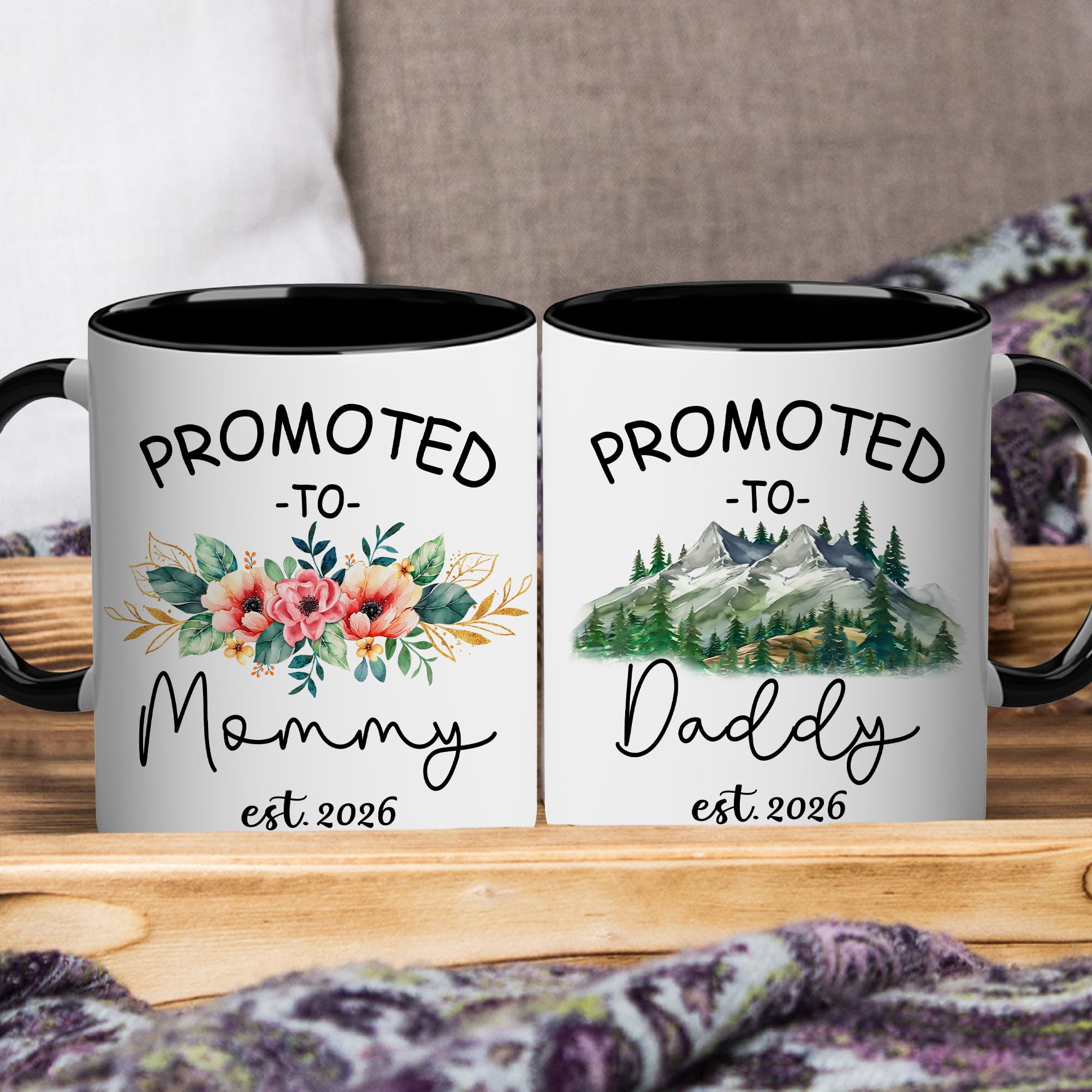 BSQUIELE Mommy mug 11oz designed for new moms with joyful moments.