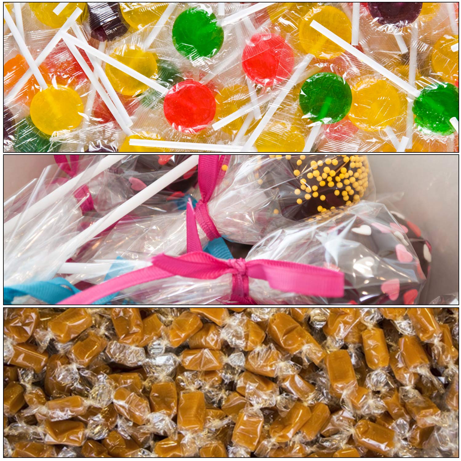 BSRESIN oil-resistant wrappers keep sticky treats fresh and easy to seal.