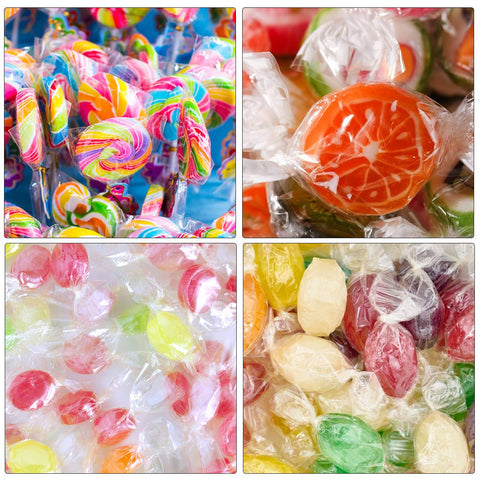 BSRESIN 5x5 wrappers create a professional look for Halloween and Christmas treats.