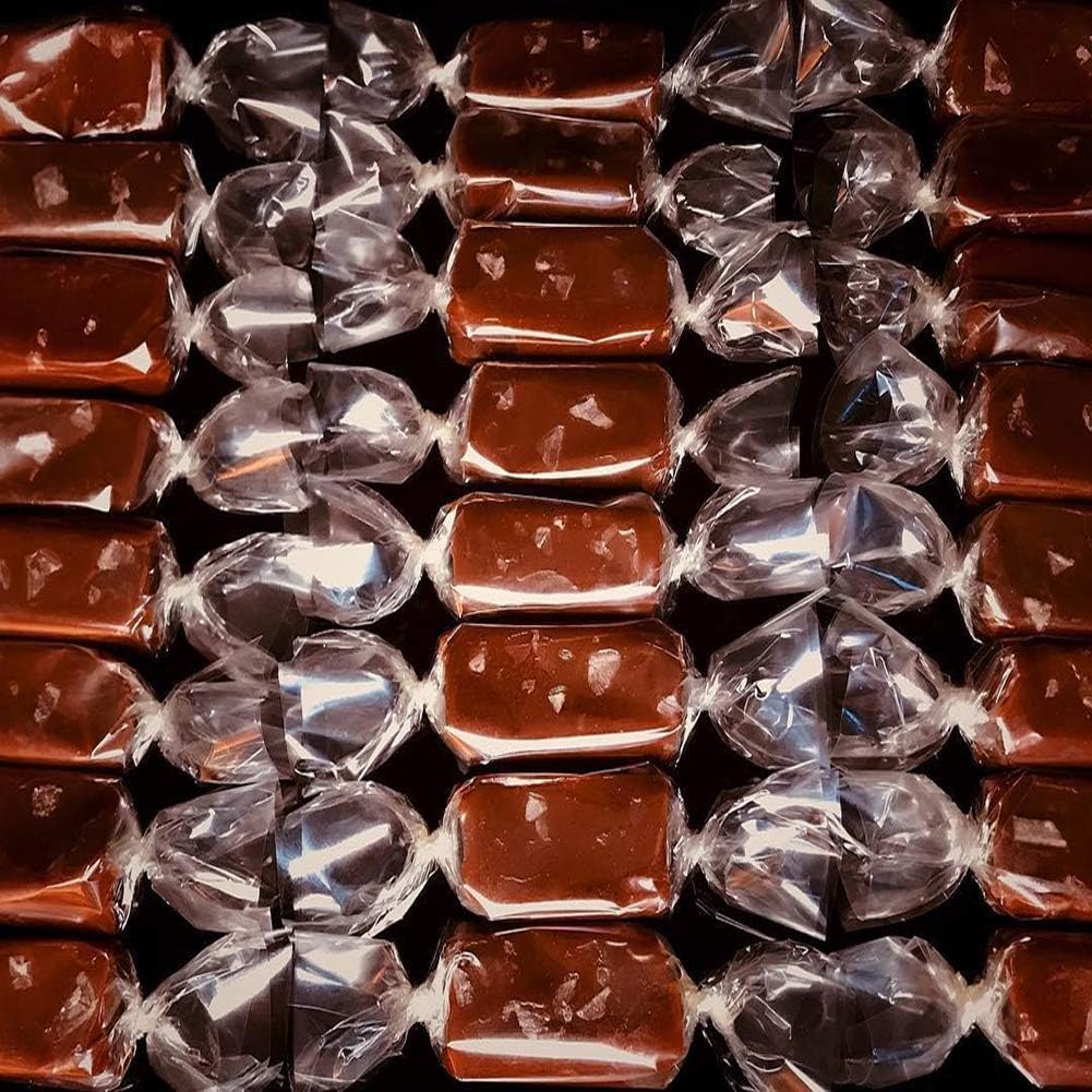 BSRESIN clear cellophane wrappers 5x5 ideal for caramels and chocolates with gloss.