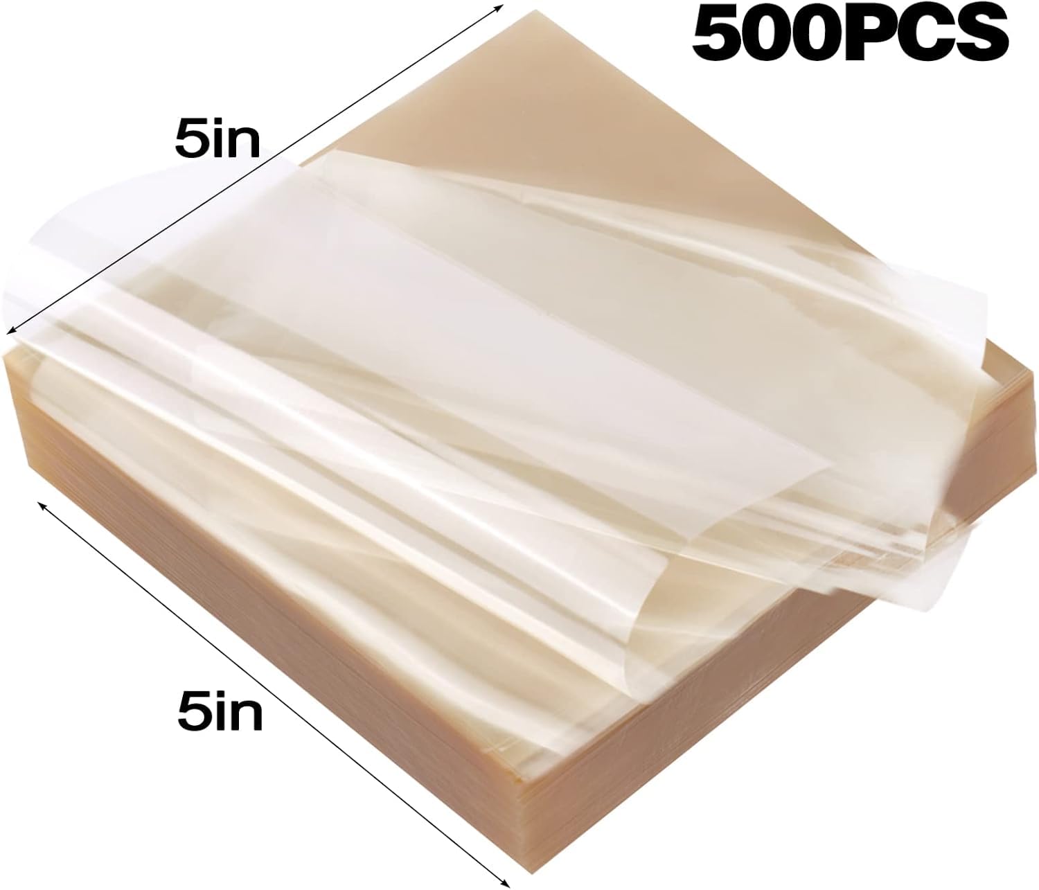 BSRESIN cellophane sheets resist sticking, easing packaging of fudges.