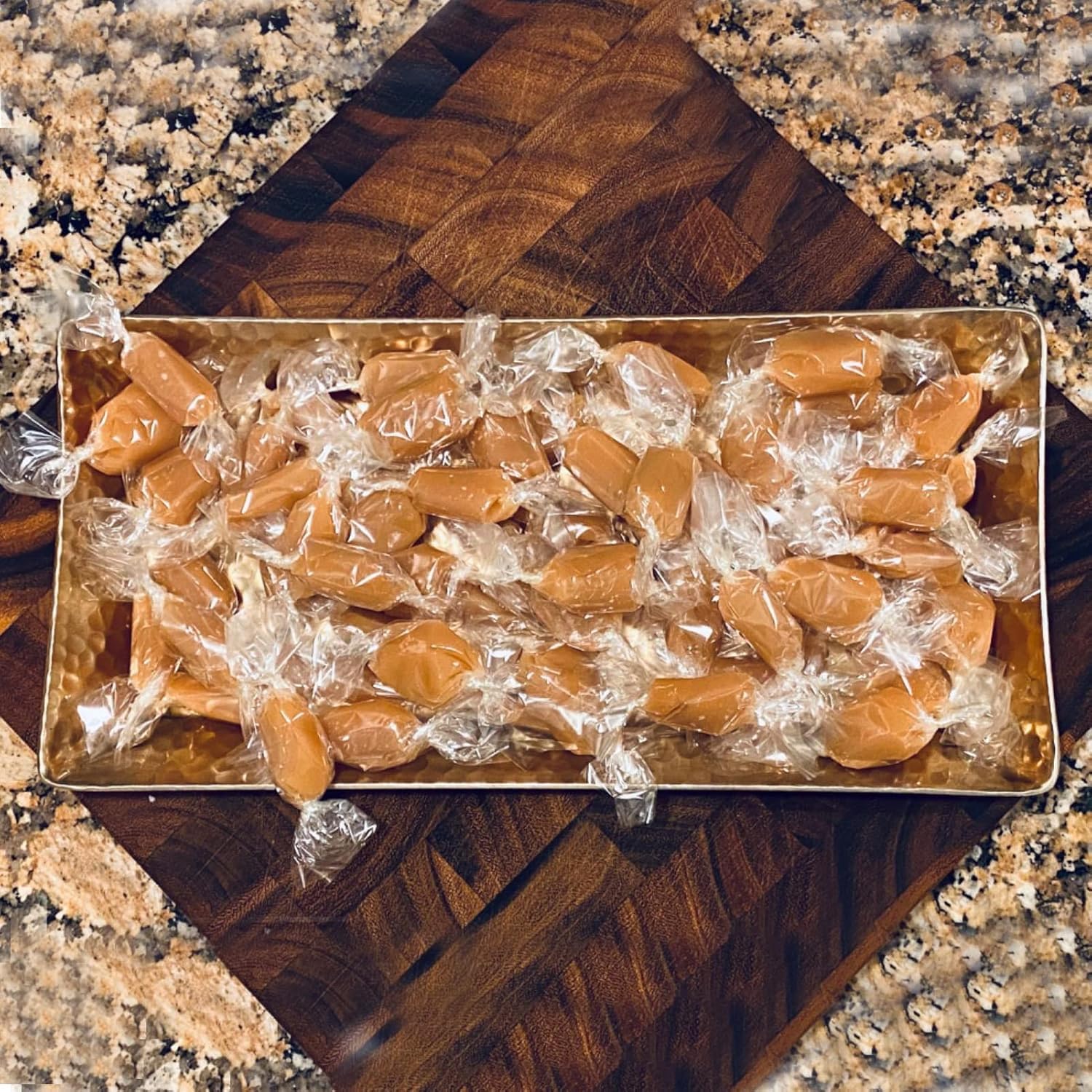 BSRESIN natural wrappers for homemade candy, 5x5 sheets, oil and grease resistant.