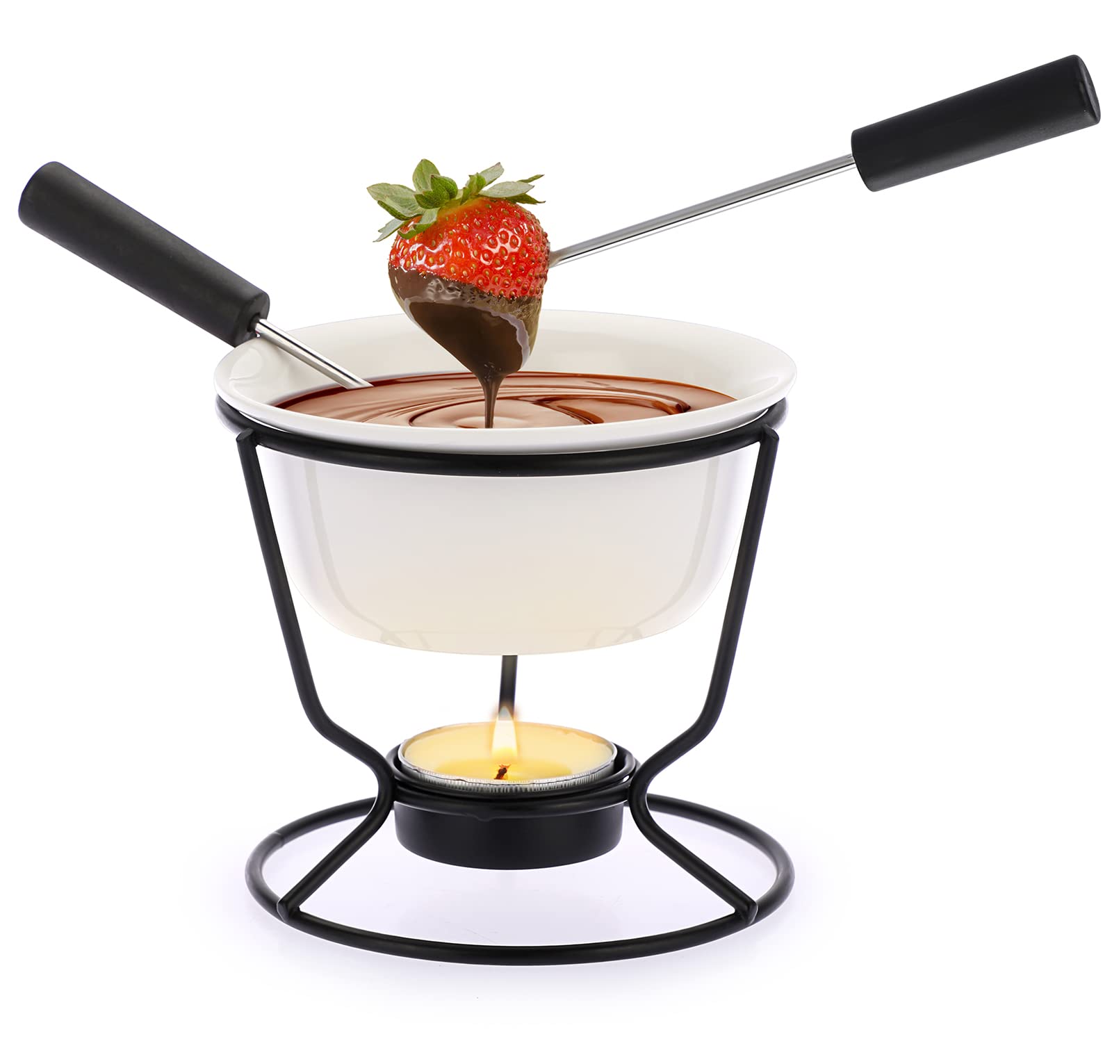 BSTKEY ceramic butter warmer dish with even heat for smooth dips